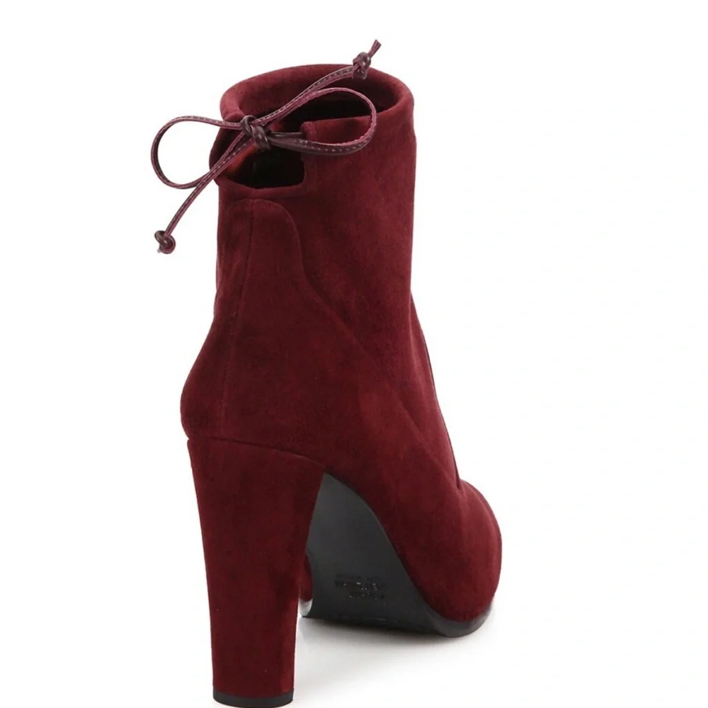 Stuart Weitzman Suede Booties - Picture 3 of 13